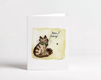 Hand-Drawn Greeting Card, Birthday Card, Gift card – Printable, Instant download (PDF, JPG, PNG)