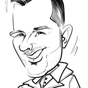 Benutzerdefinierte Karikatur vom Foto, Hand gezeichnetes Porträt (Nicht AI), personalisiertes Cartoon Geschenk, Paar-Familien-Illustration, 700+ Bewertungen Bild 5