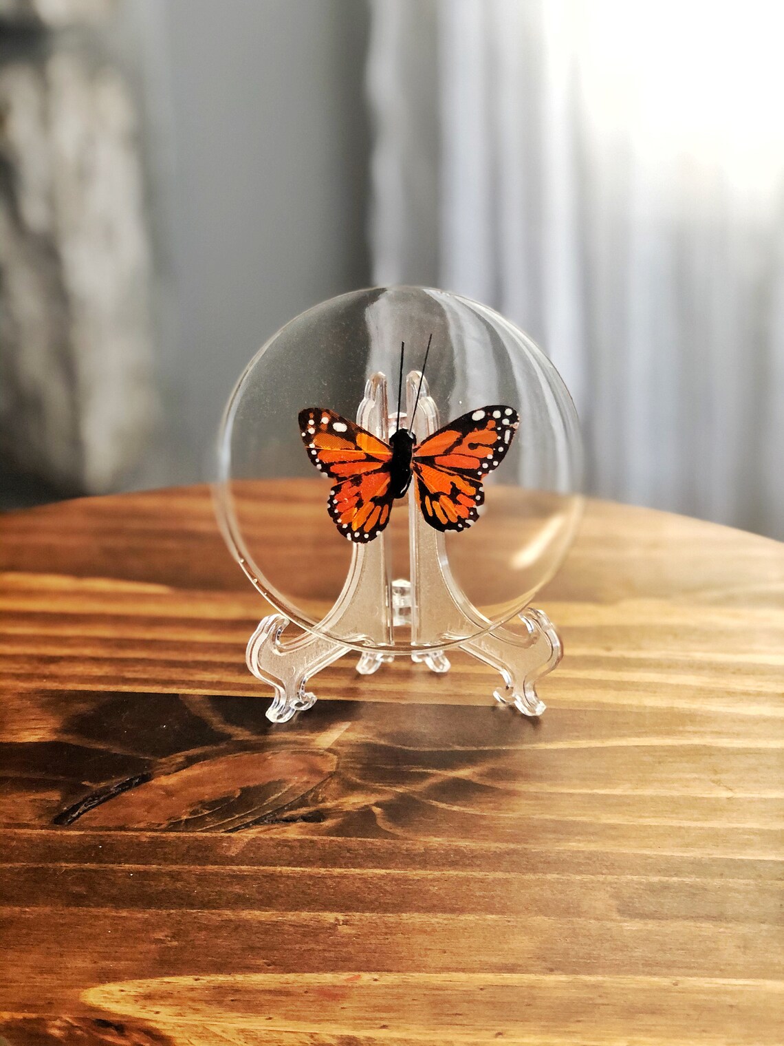 Faux Monarch Butterfly Resin Coaster Resin Art Butterfly Etsy