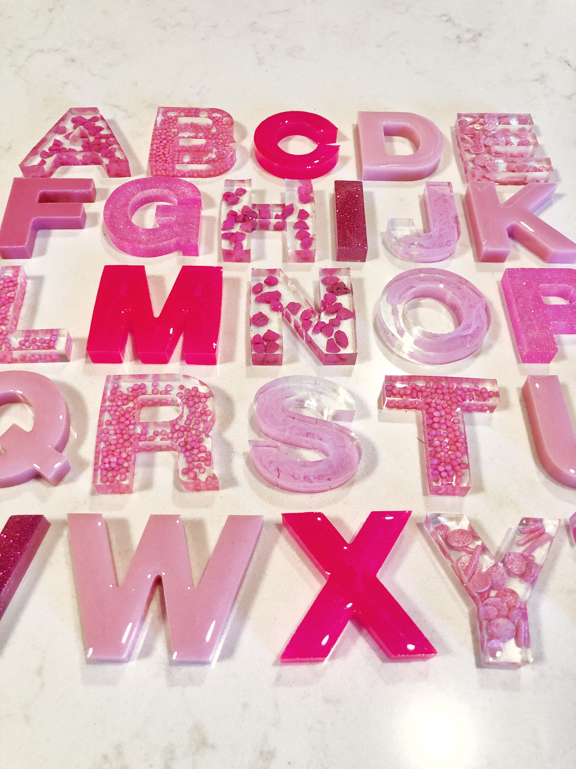 How To Make Resin Letters Without A Mold - Resin Obsession