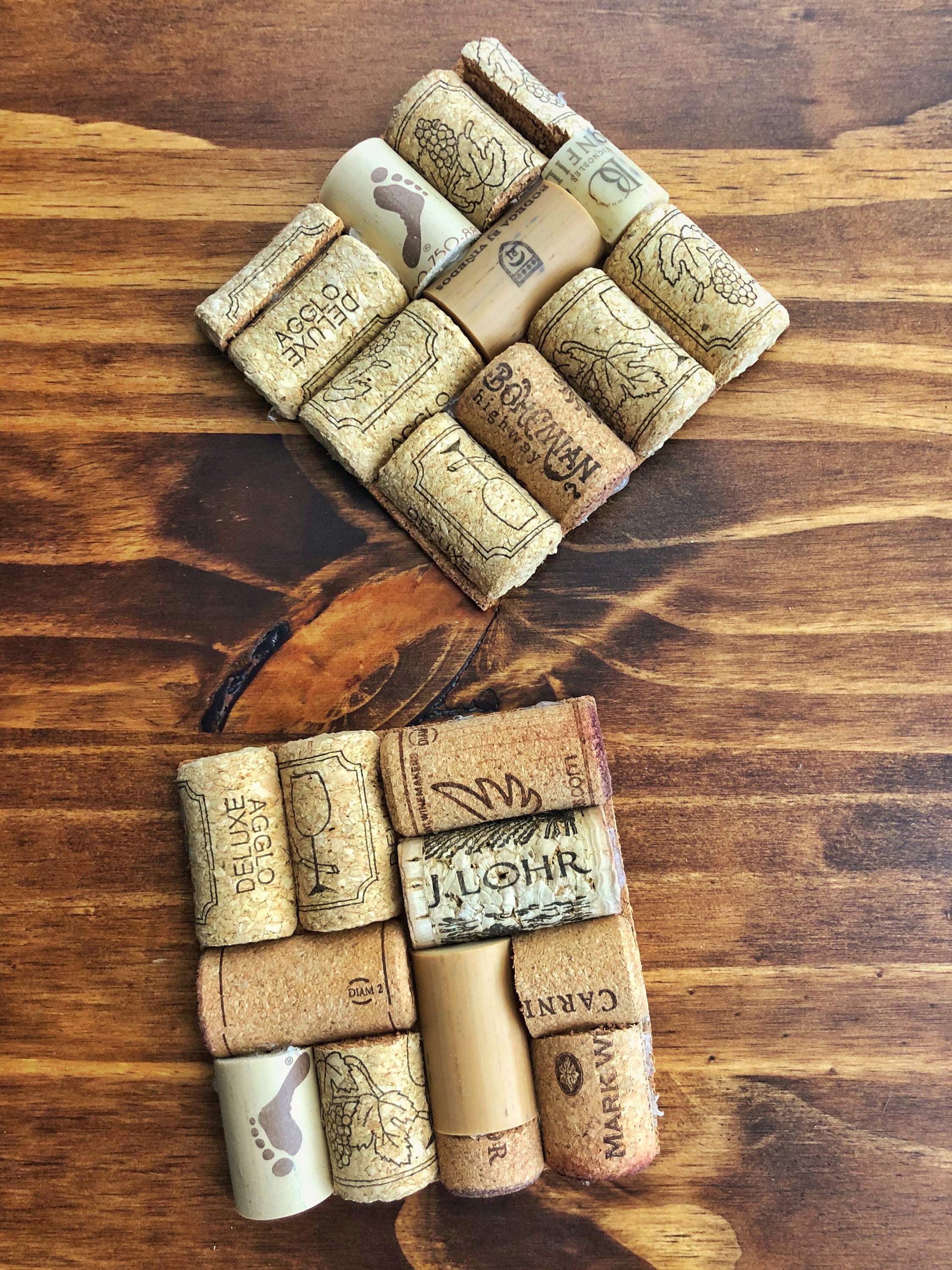 Wine Cork Coaster, Recycled Wine Cork, Wine Drinker Gift, Upcycled