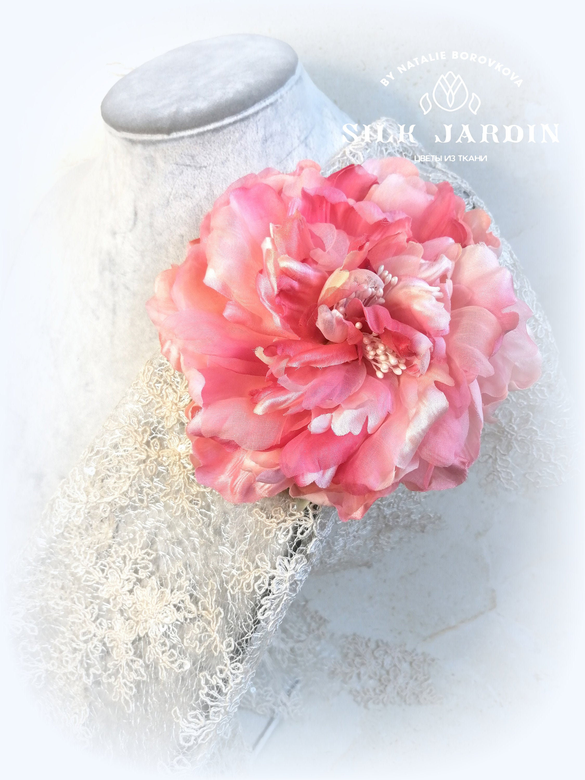 Hair Accessory Fabric Peony Big Flower Corsage Brooch Child Full Dress Work Wear Hat Flower,19 Hair Accessory Fabric Peony Big Flower Corsage Brooch Child Full Dress Work Wear Hat Flower,19