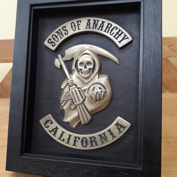 Sons Of Anarchy Vest Large Skull Patches For Back Of Vest Sons Of Anarchy Jacket - Foto 11