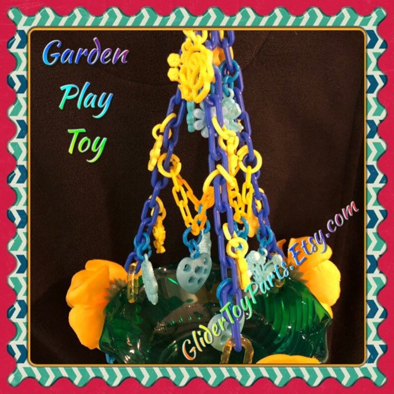 Toy Kit #6 Garden Play for Sugar Glider /& Bird Toys