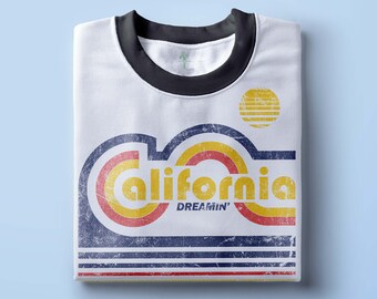 California CA Toddler Tee Made in Los Angeles Funny Baby T-Shirt