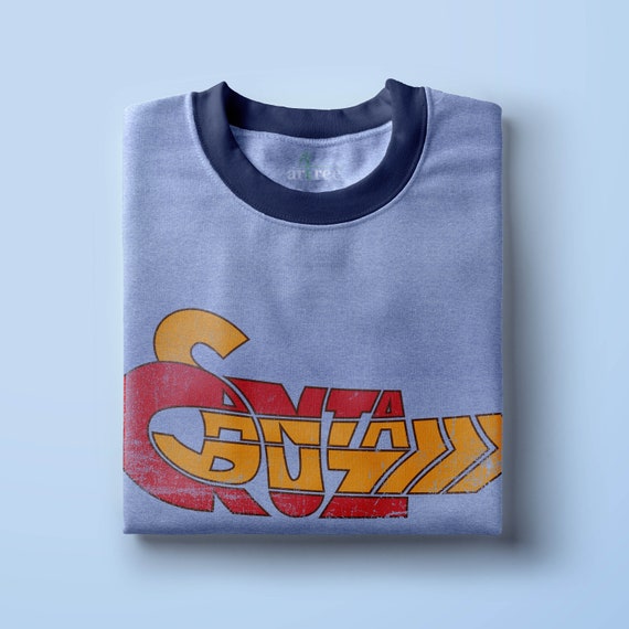 Black Blue Ringer Santa Cruz Tshirt for 