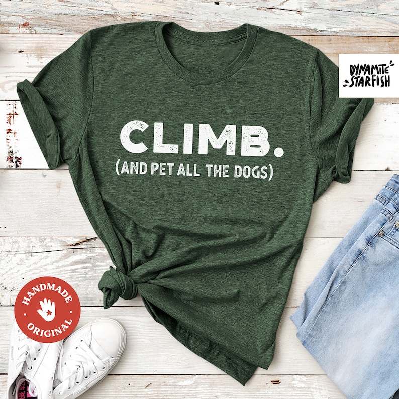 Funny Rock Climbing Shirt Gifts for Climbers Boulderers and Etsy