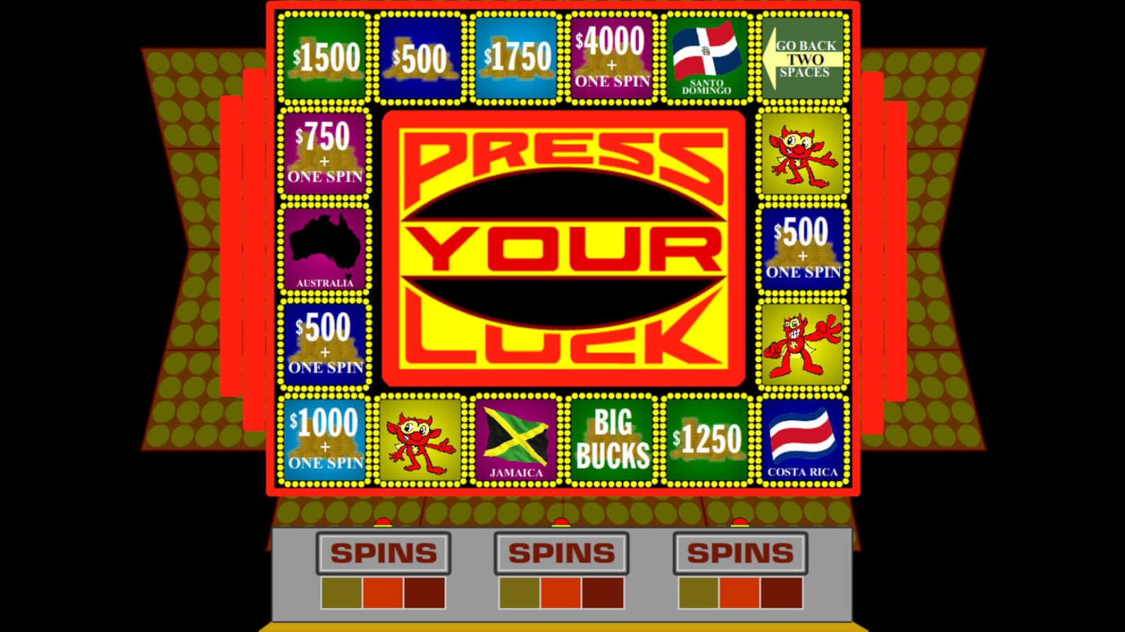 Press Your Luck Game Show Presentation Software for Windows Host Your