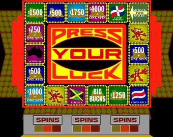 Press Your Luck: Game Show Presentation Software for Windows | Host Your Own Game Show!