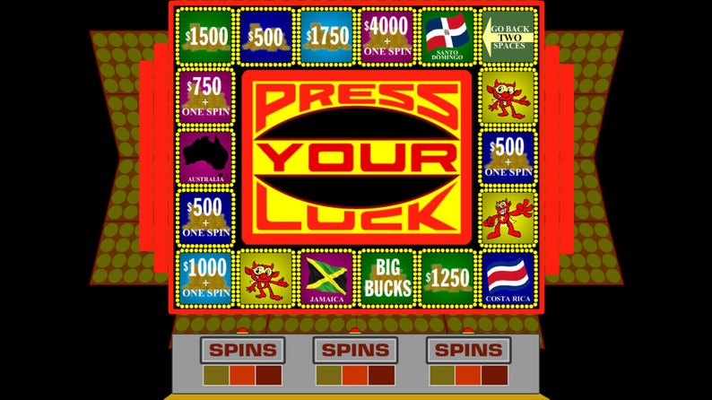 Press Your Luck: Game Show Presentation Software for Windows  image 1