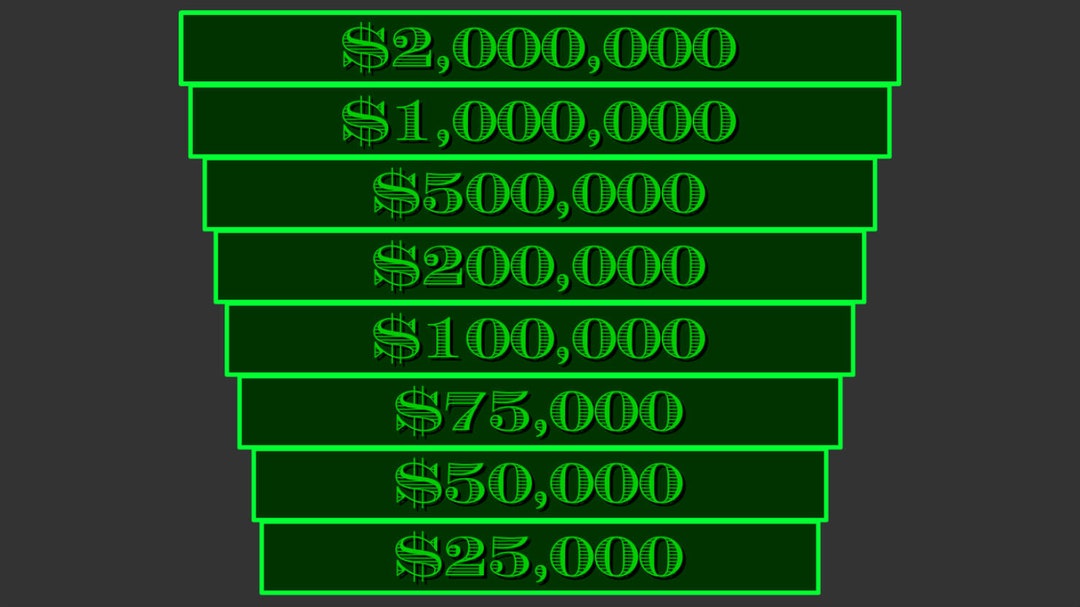 Easy Game Show Money Ladder for Windows Host Your Own greed Game Show Great for Parties, Team