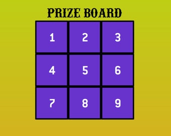 Simple Prize Board: Presentation Software for Windows Laptops | Connect your Computer to your Television or Projector!