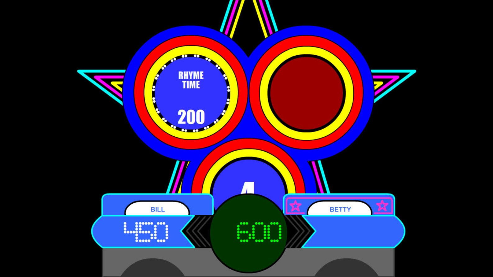 Bullseye Game Show Presentation Software for Windows Host Your Own