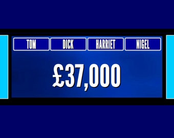 Enkel spelshow-poängtavla för Windows | Var värd för ditt eget spel "The Chase UK" | Perfekt för fester, teambuilding eller Twitch-streaming!