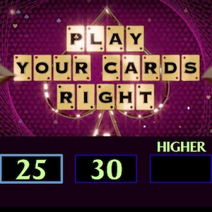 Speel je kaarten goed Scorebord: presentatiesoftware voor gameshows voor Windows | Organiseer je eigen spelshow!