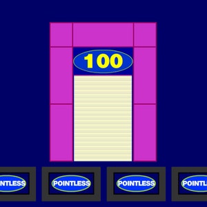 Pointless Game Board: Presentation Software for Windows | Host Your Own Game Show at Home!