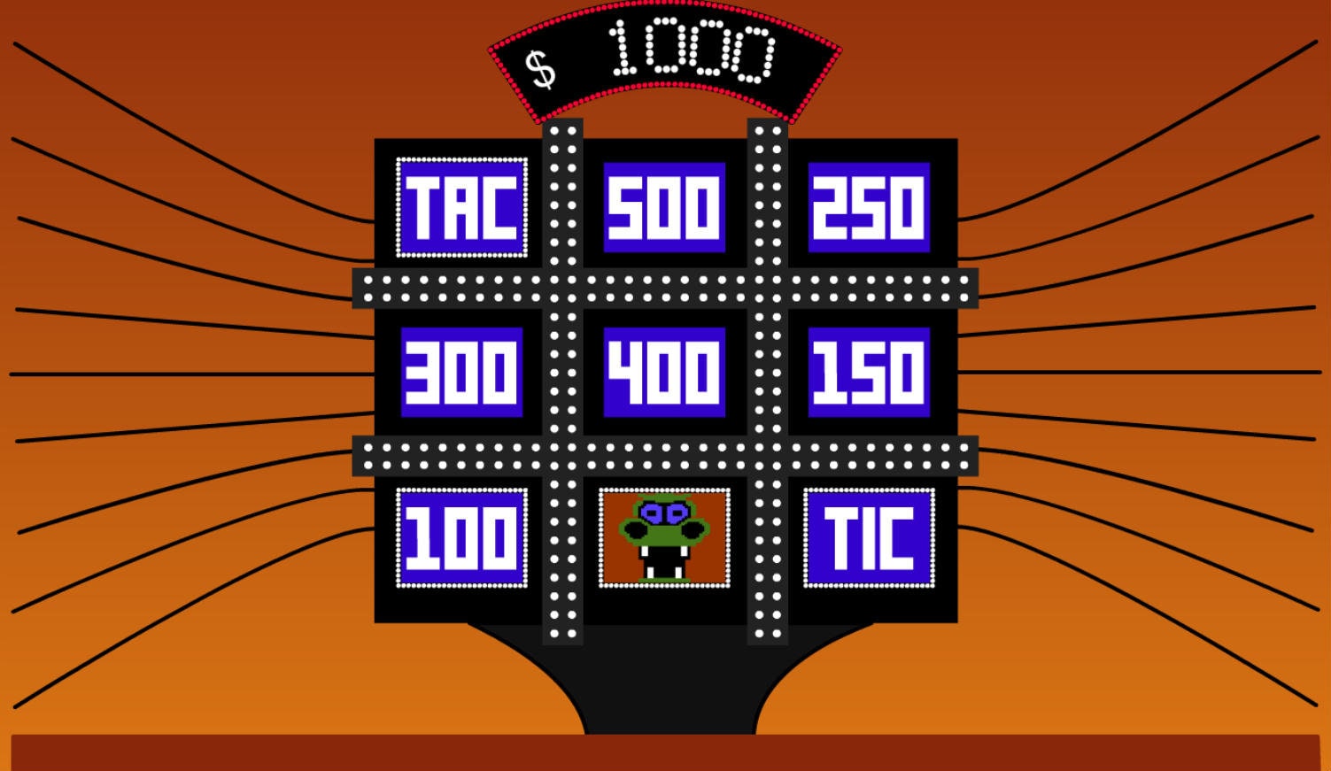 Tic Tac Dough Game Show Presentation Software for Windows Host Your