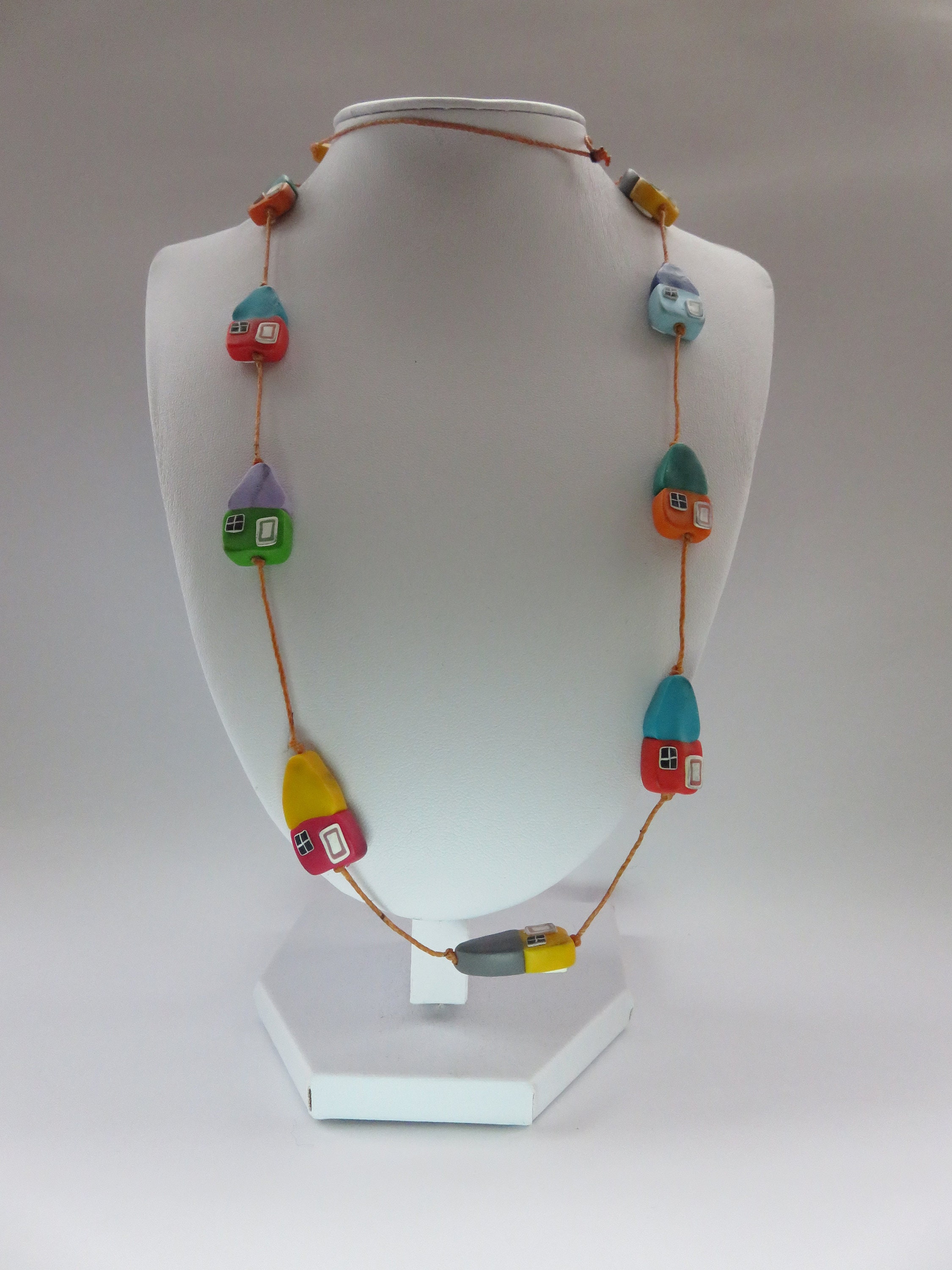 Necklace Houses Etsy