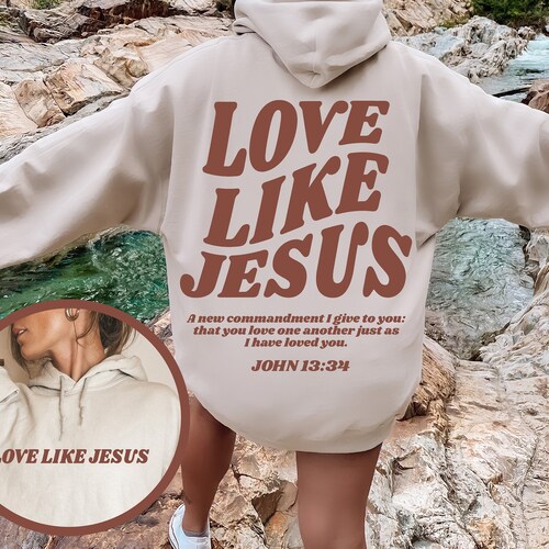 Christian Hoodie Bible Verse on Hoodie Aesthetic Hoodie Etsy
