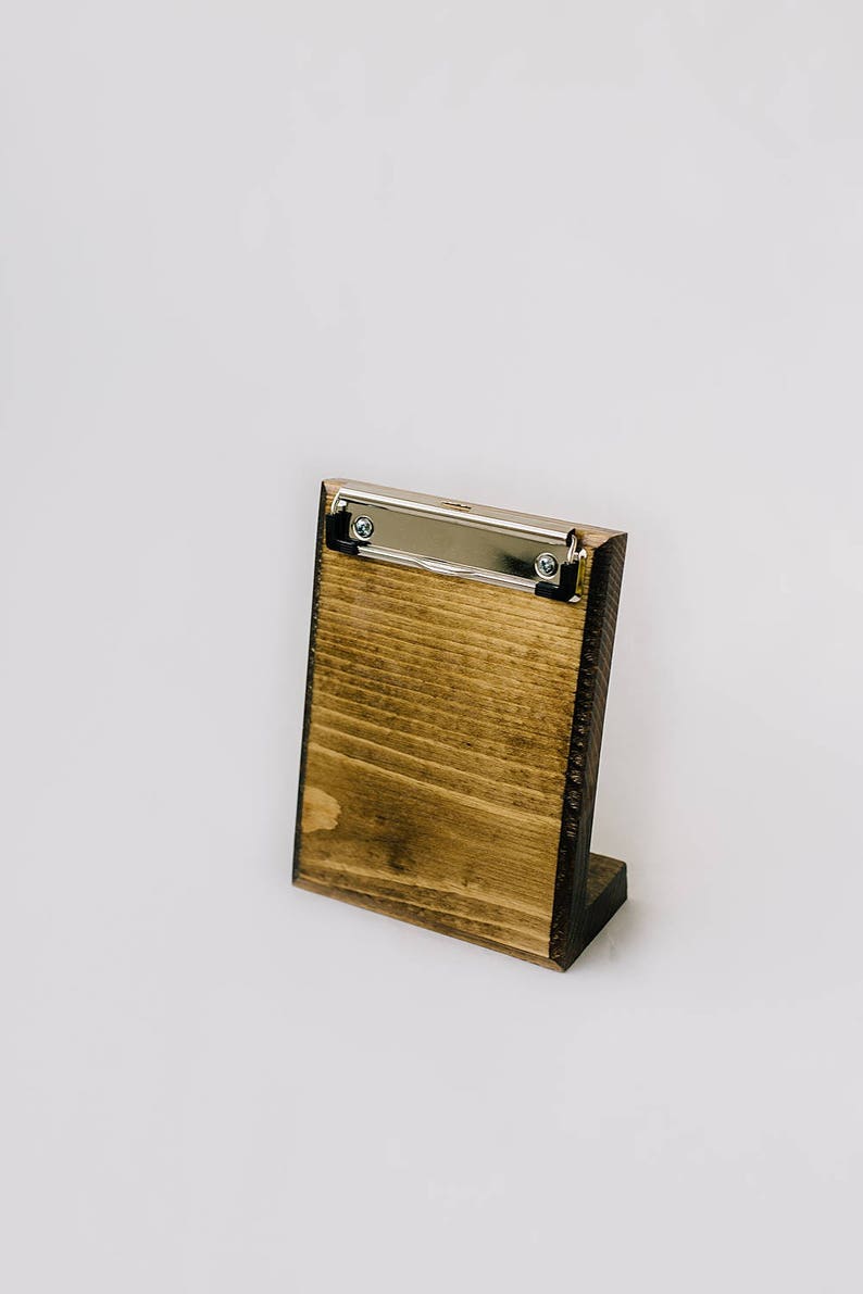 Wooden Clipboard Picture Holder 5x7 Etsy