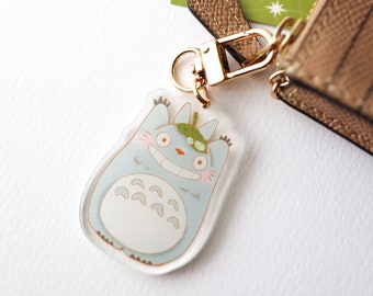 Porte-clé Totoro joyeux / @ameliesworkshop