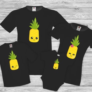 Pineapple party shirts | Summer shirt | Pineapple Matching t-shirt | Mom Pineapple | Baby pineapple | Matching tshirt bodysuit