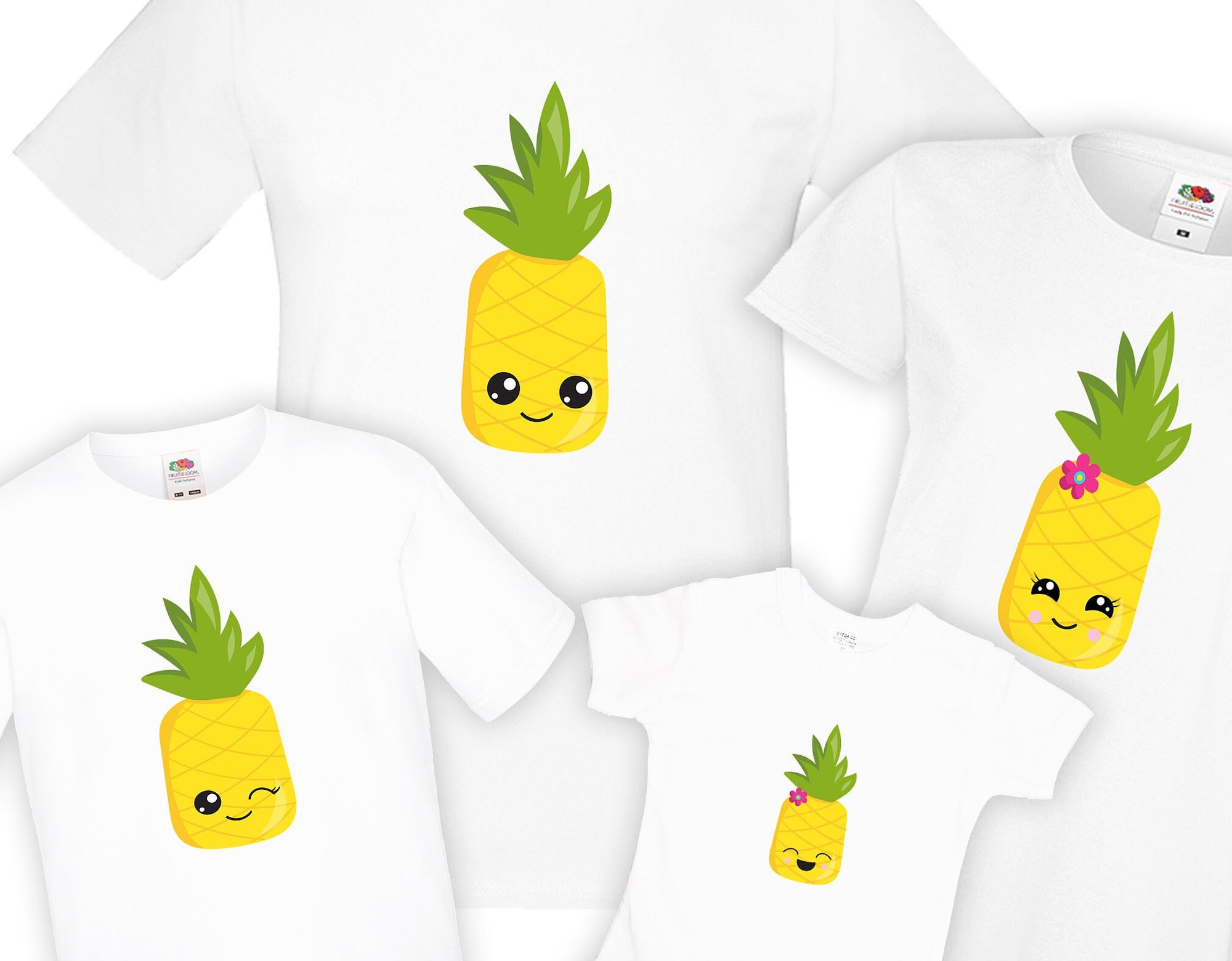 Pineapple Matching Family shirt