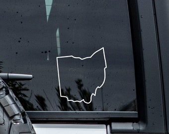 Clear Vinyl Decal Car Sticker - Ohio University Bobcats School Spirit Auto Decal