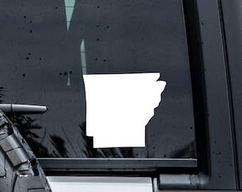 Arkansas Decal | Arkansas Sticker | Arkansas Tumbler Decal | Car Window Decals | Vinyl Graphics | Arkansas Laptop Sticker | State Decal