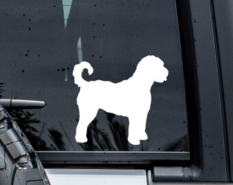 Goldendoodle Decal | Custom Dog Decal | Dog Silhouette | Doodle Decal | Tumbler Decal | Car Decal | Dog Lover Gift | Pet Decal | Dog Sticker