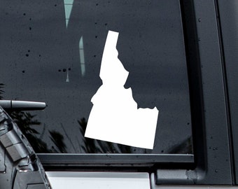 Idaho Decal | Idaho Car Sticker | Idaho Sticker | Tumbler Decal | Car Window Decals | Vinyl Graphics | Laptop Decals | Idaho State Decal