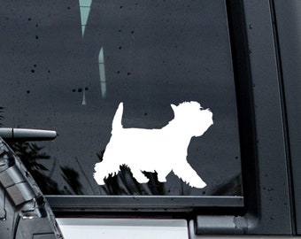 West Highland Terrier Decal | Custom Dog Decal | Dog Silhouette | Westie Decal | Car Decal | Dog Lover Gift | Pet Decal | Dog Sticker