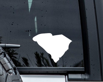 South Carolina Decal | South Carolina Car Sticker | South Carolina Sticker | Tumbler Decal | Car Window Decals | State Decal | Vinyl Decal