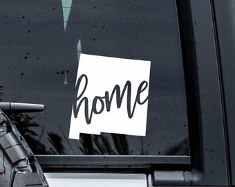 New Mexico Home Decal | New Mexico Sticker | New Mexico Tumbler Decal | Car Window Decals | Home State Decal | Laptop Decals | Vinyl Decal