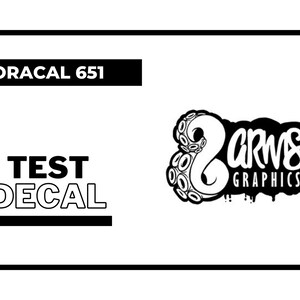 Test Decal | Vinyl Decal | Car Decals | Tumbler Decals | Laptop Decals | Camper Decal | Oracal 651 Vinyl