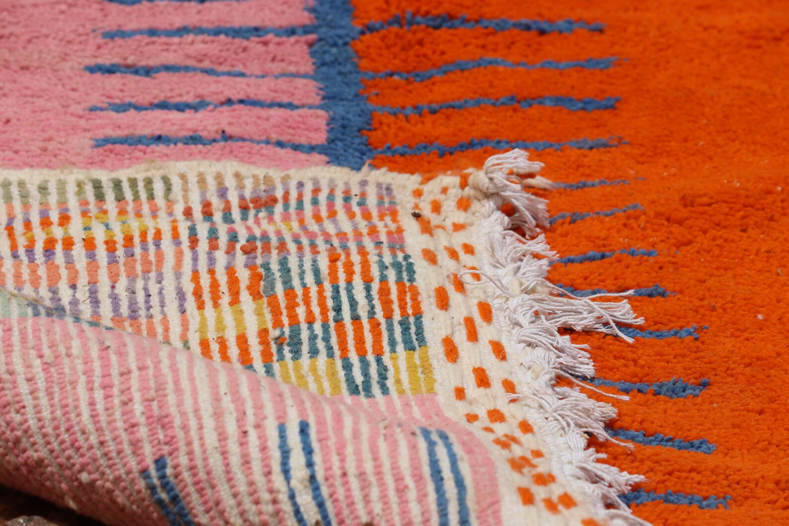 Abstract Colorful Moroccan Rug Custom Fabulous Moroccan Rug Etsy