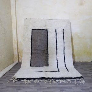 Custom Beniourain Rug, Moroccan  Rug, Handmade Wool Carpet
