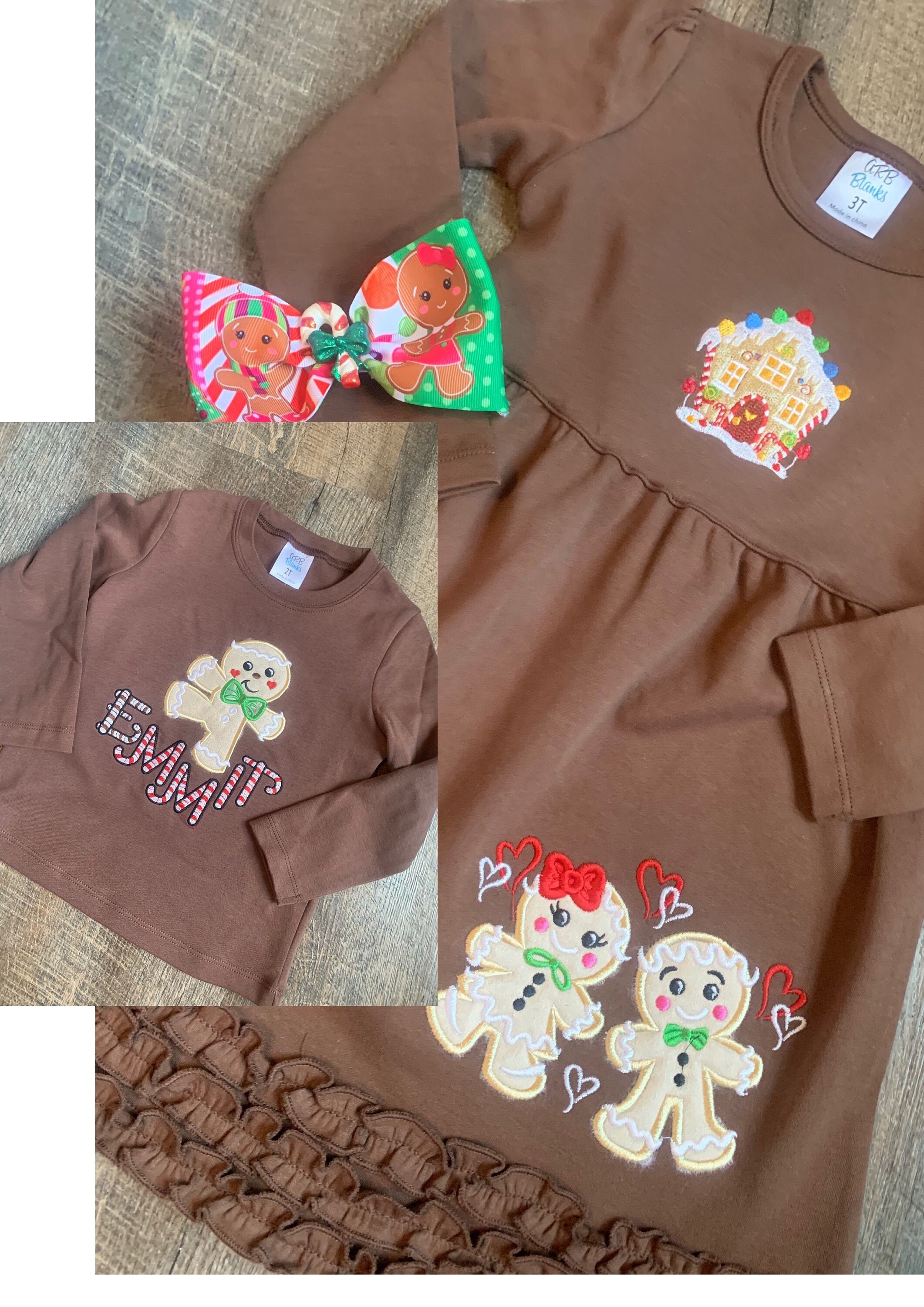 2t christmas outfit girl