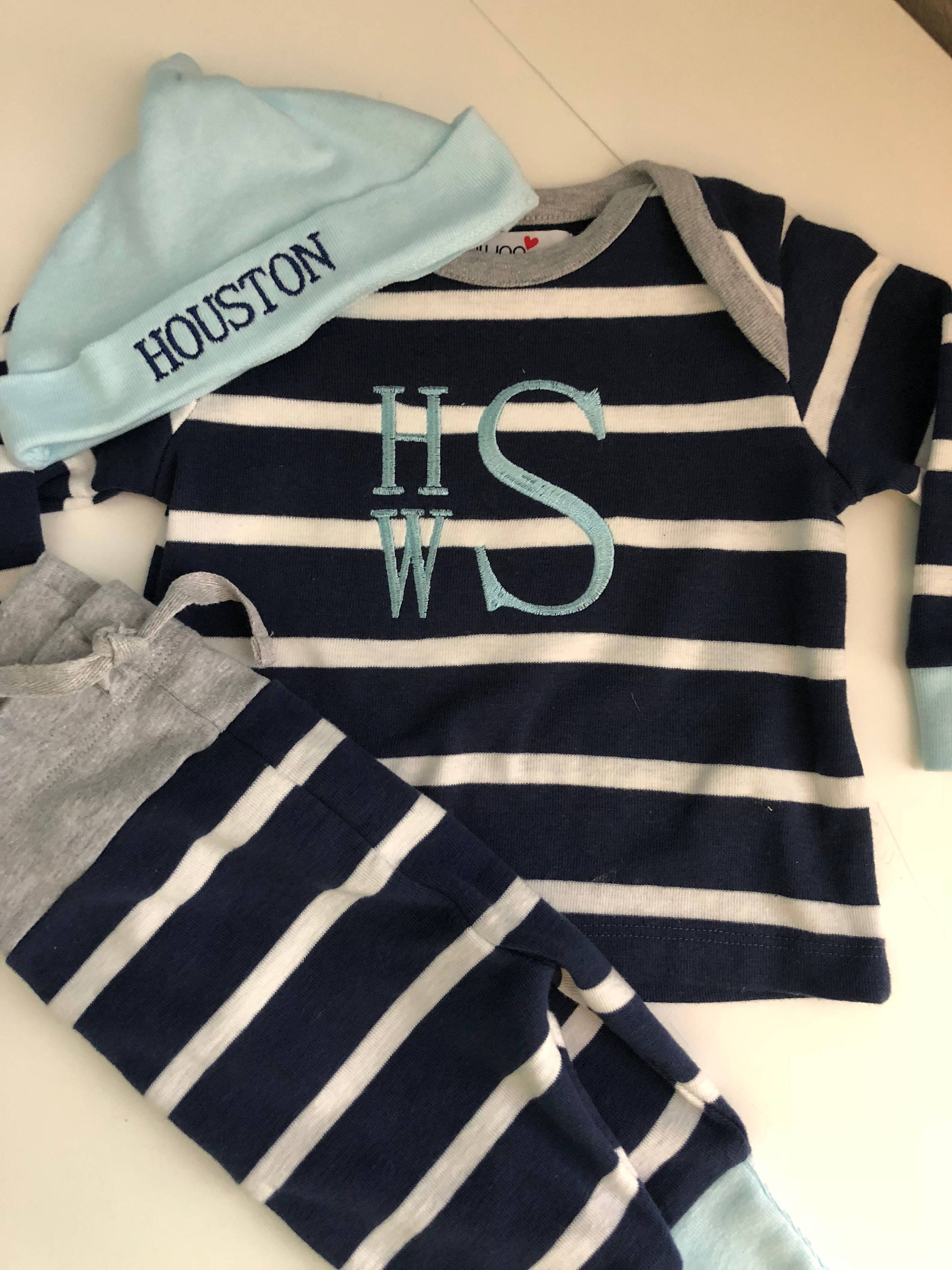 personalized baby coming home outfit