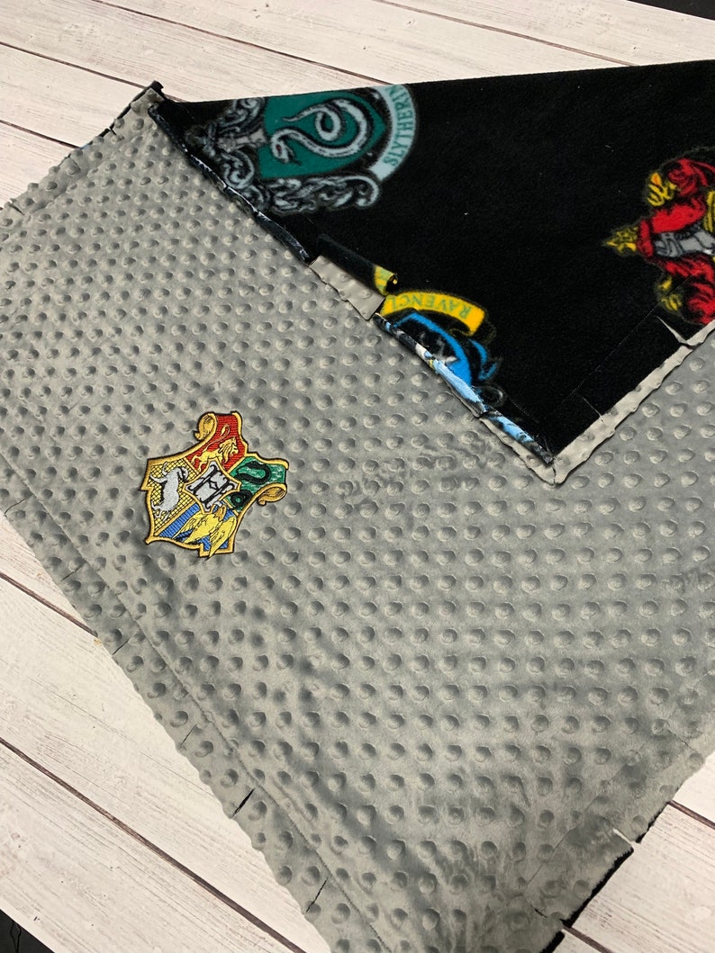 personalized harry potter baby blanket