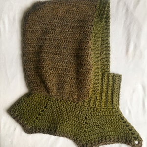 The Archers Hood - Crochet PDF Pattern Tutorial - Hooded Cowl - Fall ...