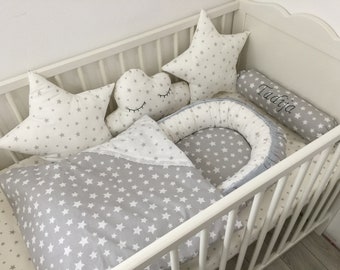 Big nursery set! Baby nest, Blanket, Pillows