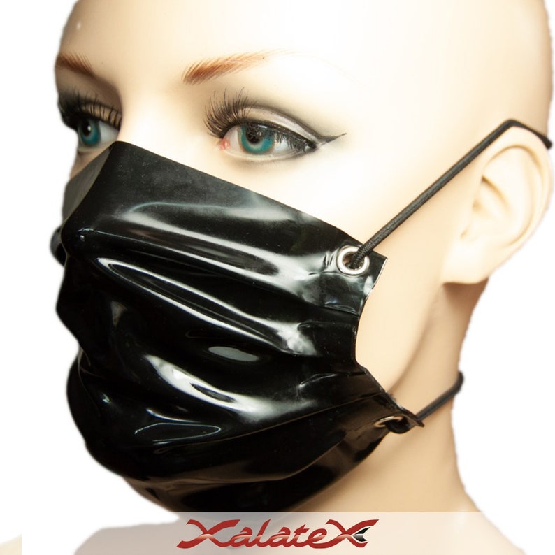 Latex face mask Etsy