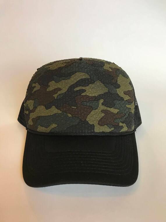 custom camo trucker hats