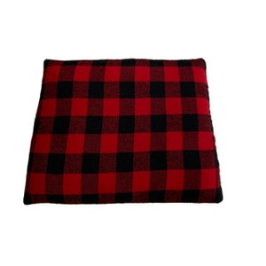 Medium Rice Heat Pad, Buffalo Plaid, Small Microwave Heat Pad, Heating Pad, Rice Heating Pad, Headache Relief, Hot Cold Pad, Rice Bag