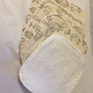 Washcloth, Kids Washcloth, Baby Washcloth, Custom, Elephant Washcloth, Bath, Elephants, Baby Gift, Baby Shower Gift, Free Shipping