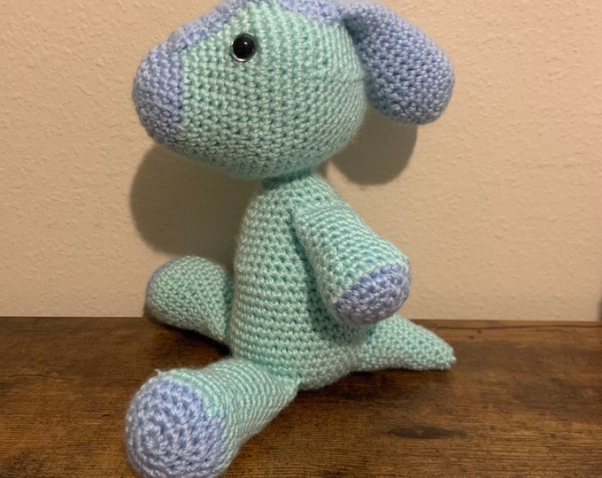 Parasaurolophus Crochet Plush, Dinosaur