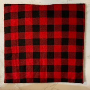 Large Rice Heat Pad, 12x12,Buffalo Plaid, Small Microwave Heat Pad, Heating Pad, Rice Heating Pad, Headache Relief, Hot Cold Pad, Rice Bag