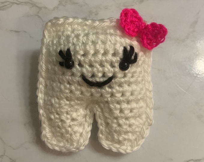 Tooth Fairy Pillow | Crochet Tooth Fairy Pillow | Toothfairy