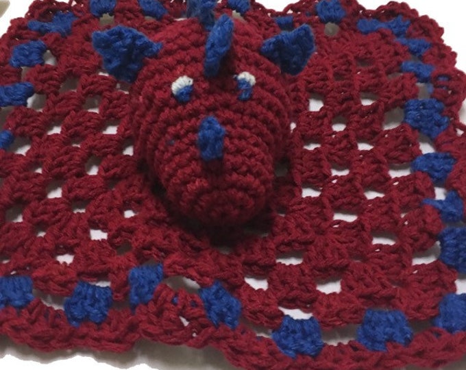Dragon Crochet Lovey